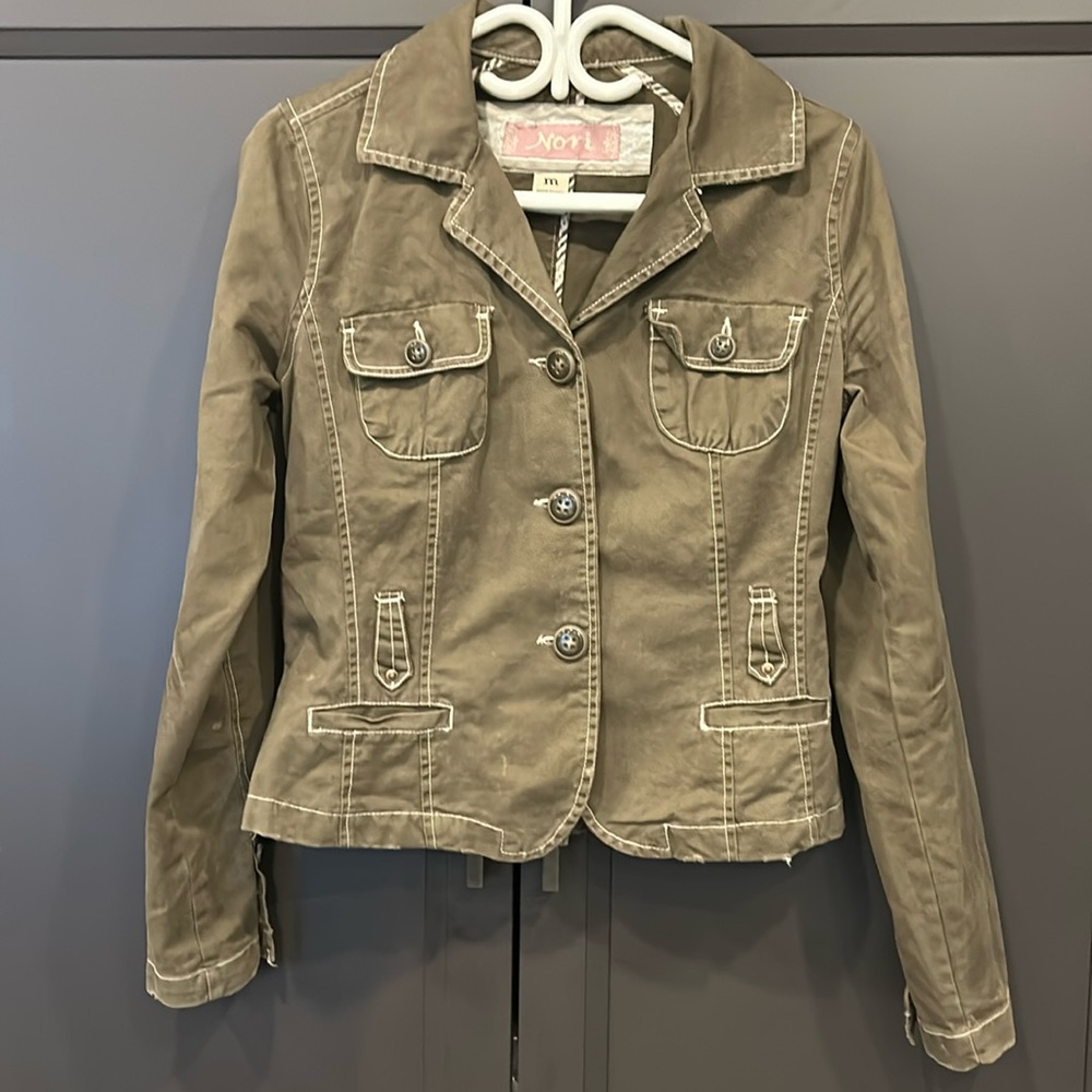 Nori Khaki/Brown Jacket -Size M